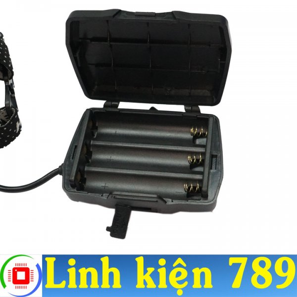 Đèn LED đội đầu siêu sáng V64 CHIP LED CREE XHP90 ( sáng trắng không pin )